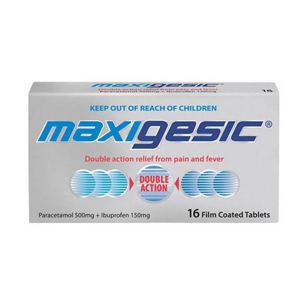 Maxigesic 16's Tablets