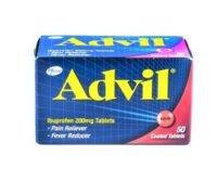 Advil 200 mg Coated Tablets 50's Bottle