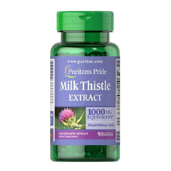Puritan’s Pride Milk Thistle 1000 mg Softgel 90's