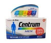 Centrum Multivitamin Tablets For Men, Promo Pack of 60's