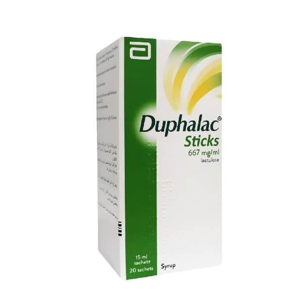 Duphalac Oral Liquid Sticks For Constipation 15ml, Pack of 20 Sachets