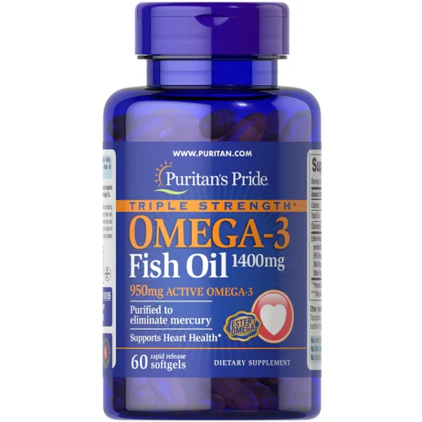 Ttriple Strength Omega3 Fish Oil 1400MG 60's