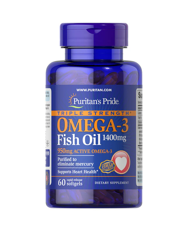 Ttriple Strength Omega3 Fish Oil 1400MG 60's