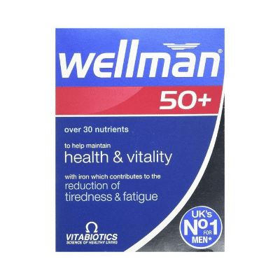 Wellman 50 + Tablets 30’s