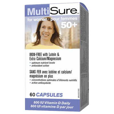 Webber Naturals – Multisure Women 50+ Capsules – 60pcs
