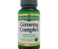Nature’s Bounty Ginseng Complex Capsules 75’s