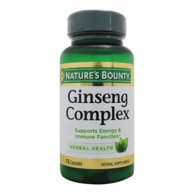 Nature’s Bounty Ginseng Complex Capsules 75’s