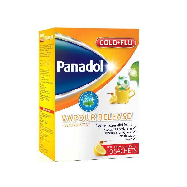 Panadol Cold And Flu Vapour Release  Pack of 10's