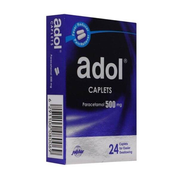 Adol Caplets 500mg 24's