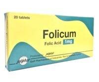 Folicum 1 mg Tablets 20's