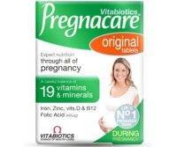 Vitabiotics Pregnacare Original Pregnancy Supplement Tablets With Folic Acid & Iron, Pack of 30's