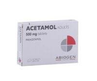 Acetamol Paracetamol 500mg Tablets 20s