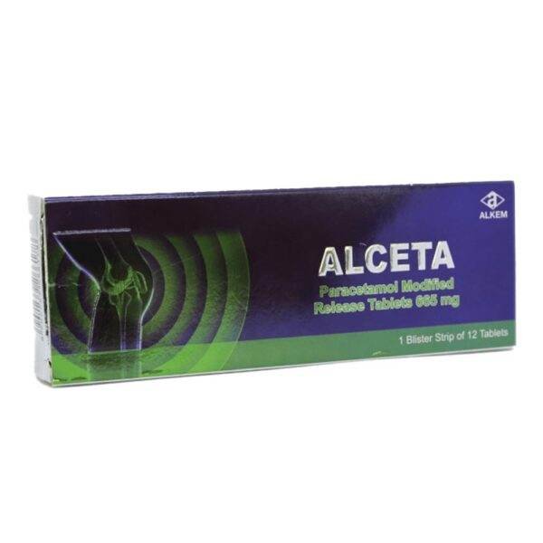 ALCETA 665MG TAB 12'S