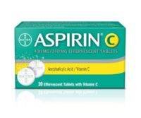 Aspirin C Effervescent Tablets 10's