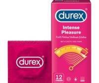 Durex Intense Pleasure Condoms for Men - Pack Of 12