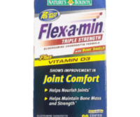 Nature's Bounty Flex-a-Min Triple Strength Caplets 80's