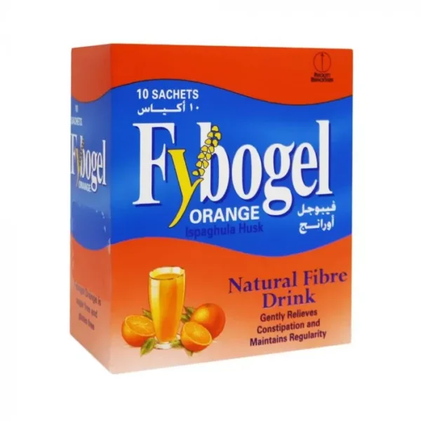 Fybogel Orange Effervscent Granules 3.5g Sachet X 10