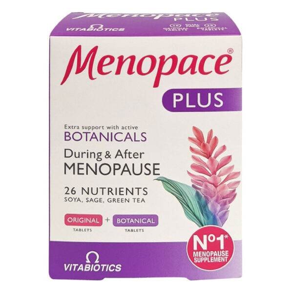 Vitabiotics Menopace Plus Dual Pack 56 Tablets