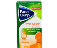 Pana Cough Wet Cough & Cold Expectorant Syrup 200ml