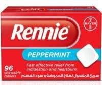 Rennie Tablet Peppermint 96's