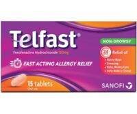 Telfast 120mg Tablets 15's