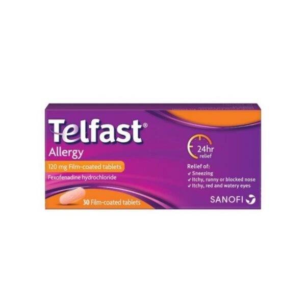 Telfast 120mg Tablet 30's