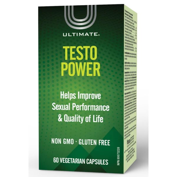 Ultimate Testo Power Veg Capsules 60's