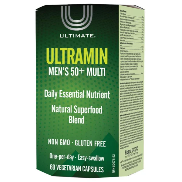 Ultimate Ultramin Men's 50+ Multi Capsules 60's
