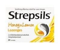 Strepsils Honey & Lemon Lozenges 24's