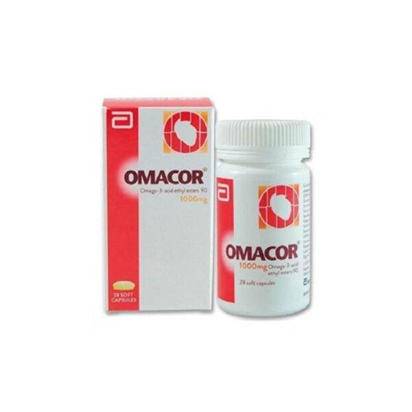 Omacor 1000mg Cap (Soft Gelatin) 28s Bot