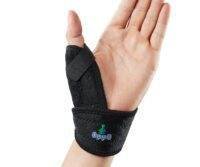 Wrist thumb support with splint coolprene