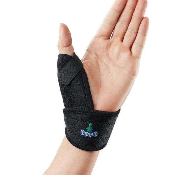 Wrist thumb support with splint coolprene
