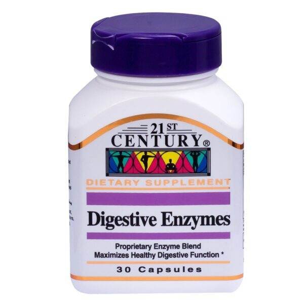 21st Century Digestive Enzymes Capsules