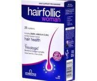 Vitabiotics Hairfollic Woman Tablets With Biotin For Healthy Hair, Pack of 60's