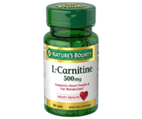 Natures Bounty L- Carnitine 500mg 30's