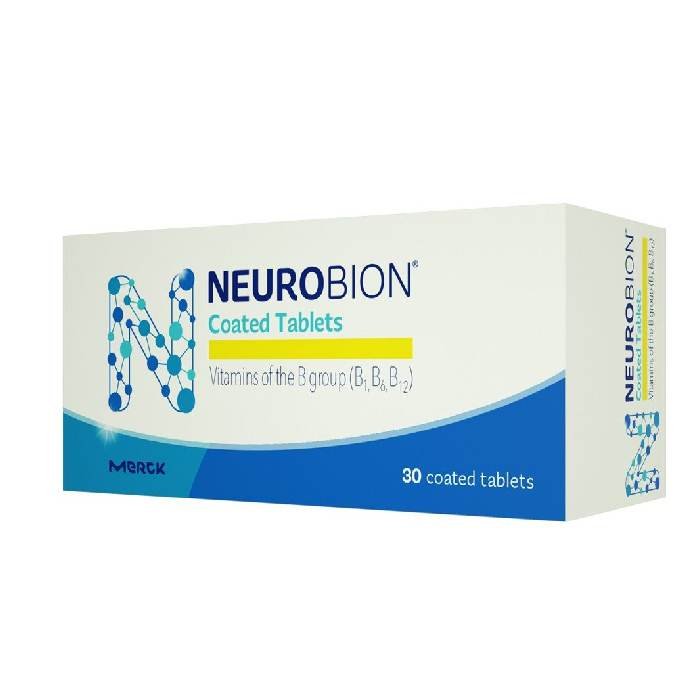 Neurobion Vitamin B1, B6 & B12 Supplement Tablets, Pack of 30's