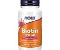 NOW Biotin 5000mcg Cap 60s