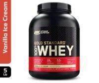 Optimum Nutrition 100% Gold Standard Whey Vanilla Ice Cream 5lb