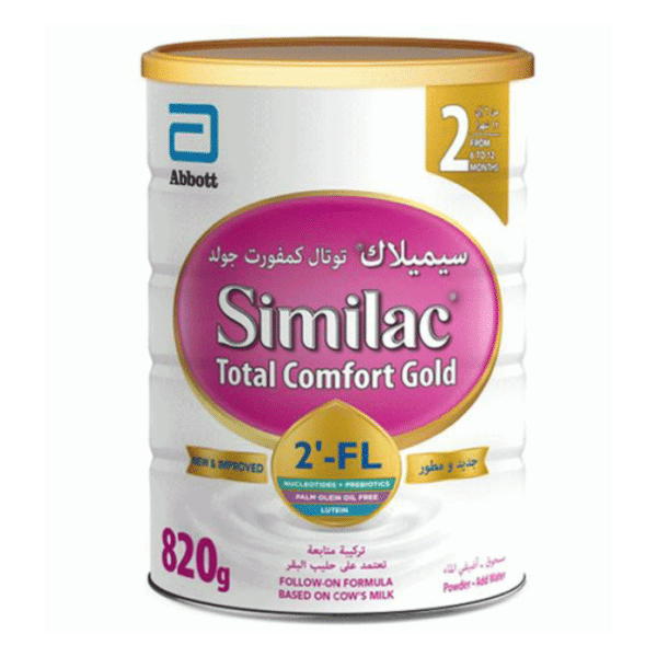 Similac Total Comfort Gold Stage 2 Infant Milk Formula For 6 To 12 Months 820g