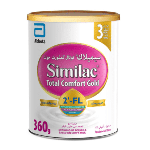 Similac Total Comfort Gold Stage 3 Toddlers Milk Formula For 1 To 3 Years 360g