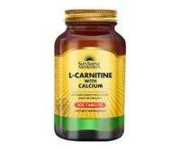 Sunshine Nutrition L- Carnitine 500 Mg With Calcium Tablets 100's