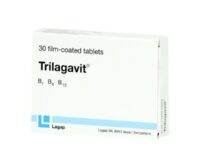 Trilagavit Vitamin B1, B6, B12 Supplement Tablets, Pack of 30's