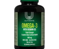 Ultimate Omega-3 900Mg + Vitamin D3 Cap 65S