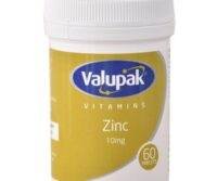 Valupak Zinc 10mg Tablet 60's