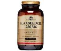 Solgar Flaxseed Oil Softgels 1250 Mg 100's
