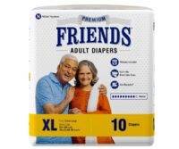 Friends Premium Adult Diapers Tape Style Extra Large