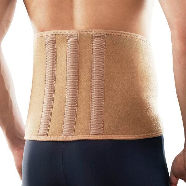 Back Support Neoprene With 3-Stays - One Size