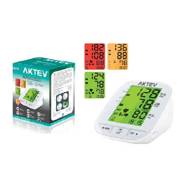 Automatic Upper Arm Blood Pressure Monitor AKTEV A3